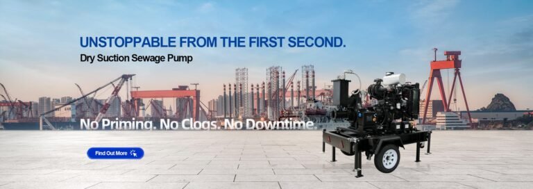 Tide Power Launches B Series Dry Suction Sewage Pumps: No Priming, No Clogs, No Downtime