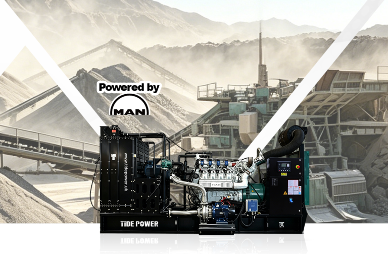 Tide Power’s MAN Gas Generator Sets: The Preferred Power Solution for Mining and Data Centers Worldwide