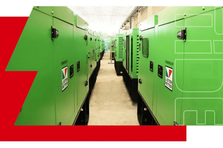 150 diesel generator sets supporting the construction of telecommunications projects in Africa