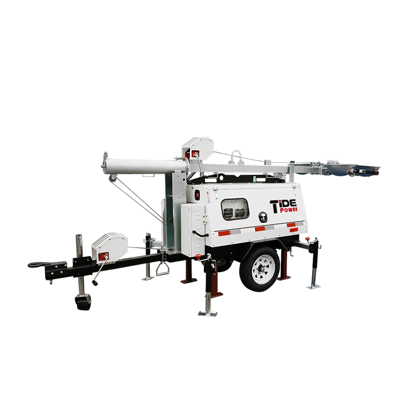 Horizontal Mast Lighting Tower