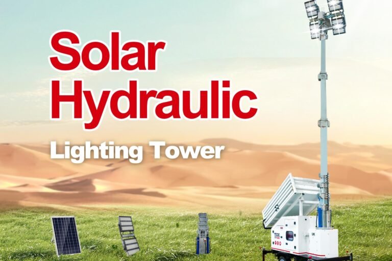 Light Up the Night, Sustainably: The Solar Hydraulic Lighting Tower Revolution
