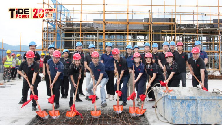 First Building Topped Out: Tide Power Smart Power Generation Base Enters a New Phase