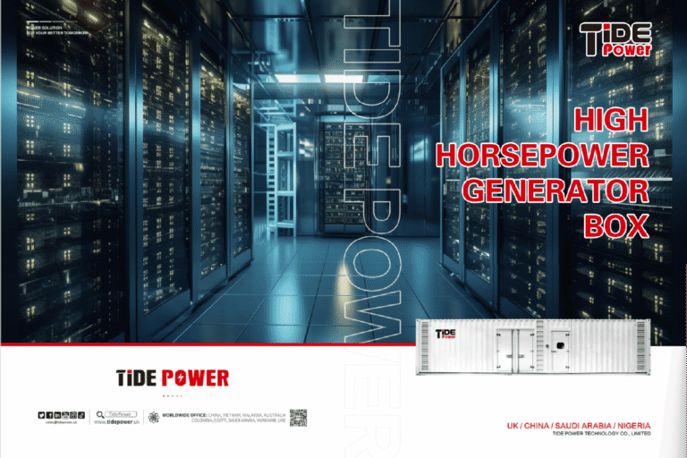 Next Generation of High-Horsepower Generator Box from Tide Power