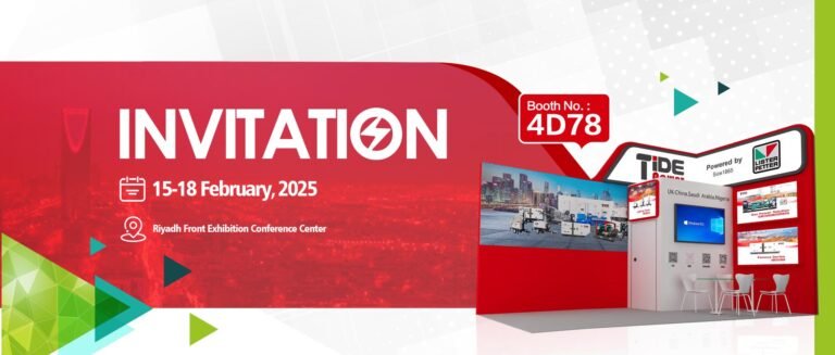 Join Tide Power at BIG 5 Construct Saudi on stand 4D78