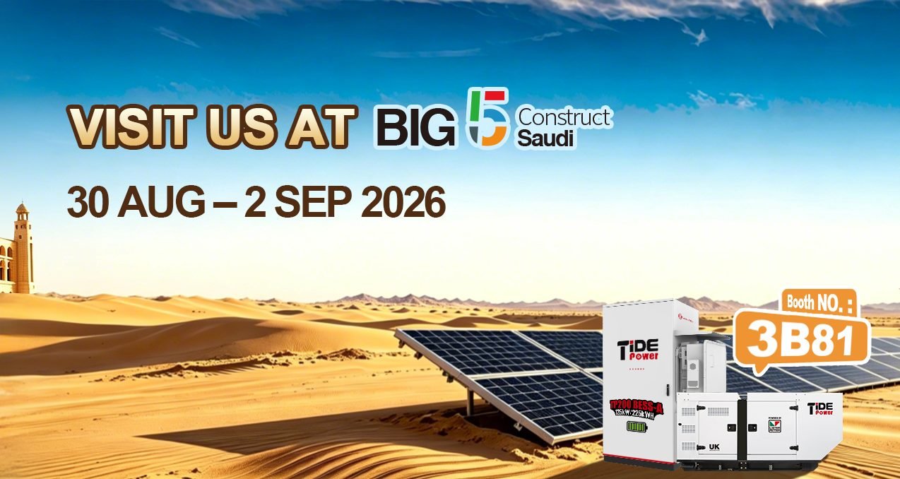Visit Tide Power at Big 5 Construct Saudi 2026