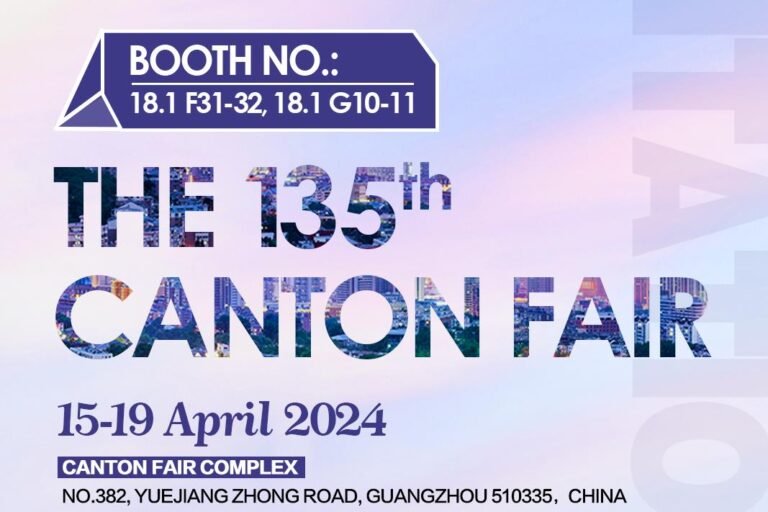 Looking forward to your visit at the 135th Canton Fair!