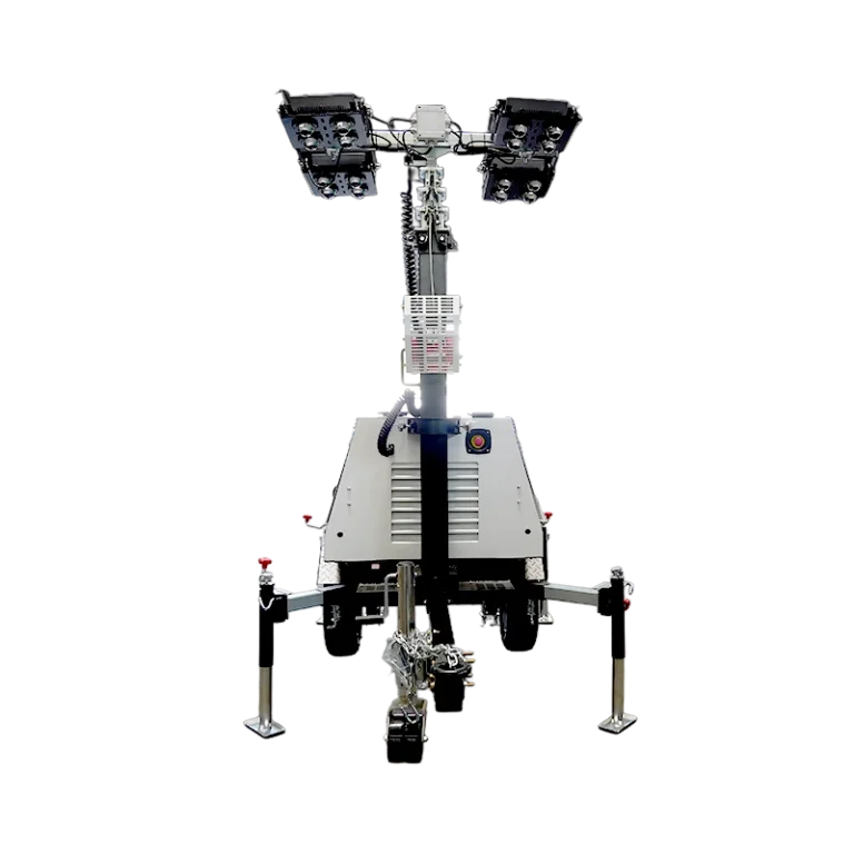 Manual Mast Lighting Tower